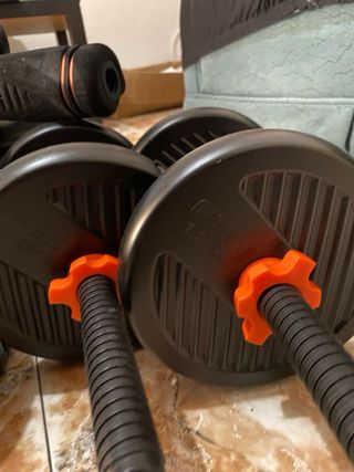 Pesas  discos de  precio no negociable