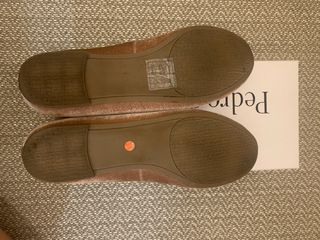 Bailarinas terciopelo rosa talla 39