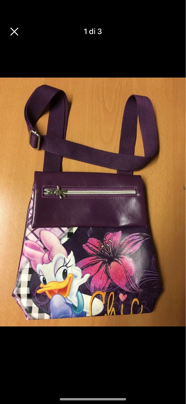 Borsa tracolla Disney paperina