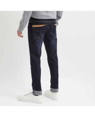 Desigual. Pantalón vaquero azul. Talla W32