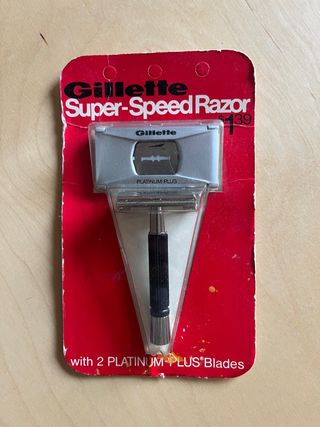 Antigua cuchilla de afeitar Guillette made in USA