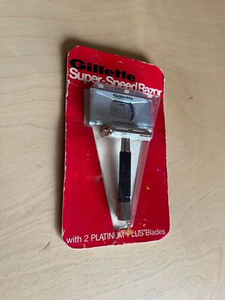 Antigua cuchilla de afeitar Guillette made in USA