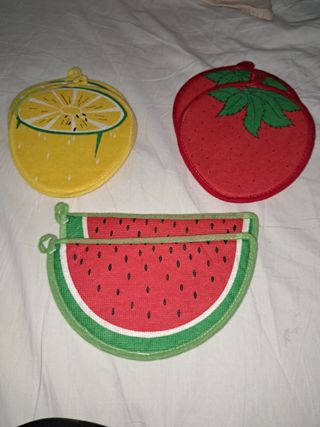 6 presine a forma di frutta