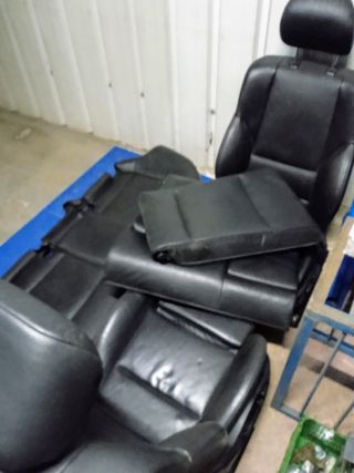 Interior parte trasera BMW E46 cuero