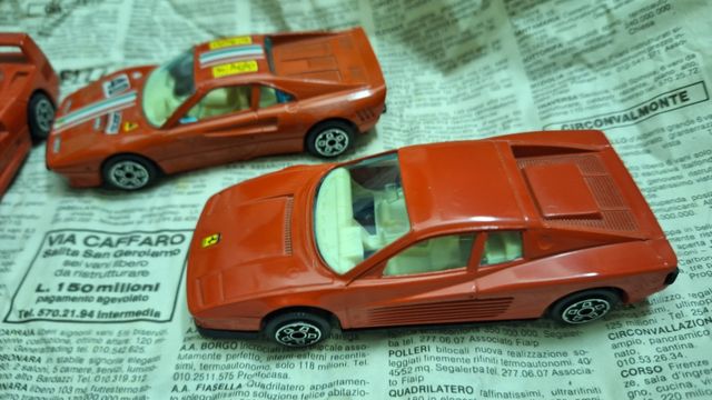 Macchinine Ferrari vintage