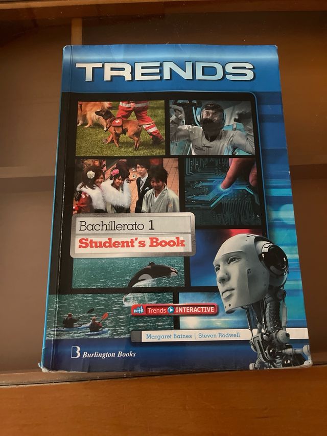 libro ingles 1bach TRENDS Burlington Books