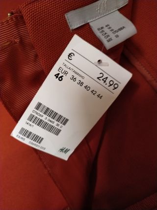 Mini falda T 46  H M Sin estrenar 