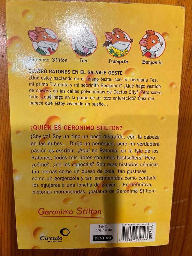 Cuatro ratones en el salvaje oeste