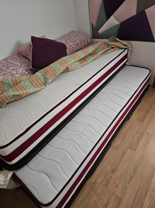 Cama nido ( cabec+colch+ bases) También × separado
