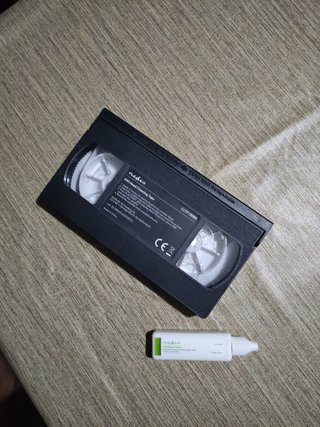 VHS Cassetta Pulisci Testina Head Cleaning Tape