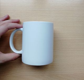 Taza desayuno frase café