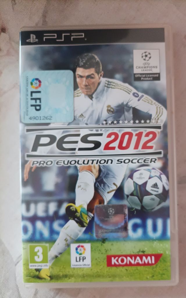 Capa PSP PES 2012