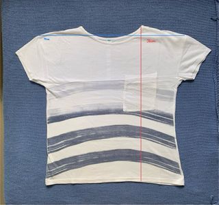 Camiseta manga corta rayas - Benetton