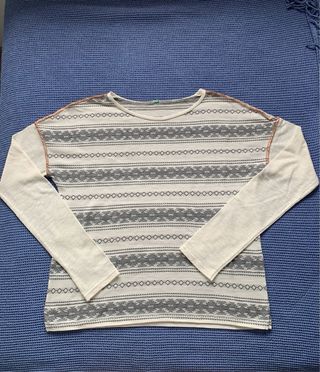 Camiseta manga larga rayas