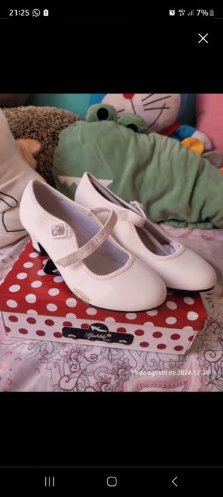 Zapato gitana tacón
