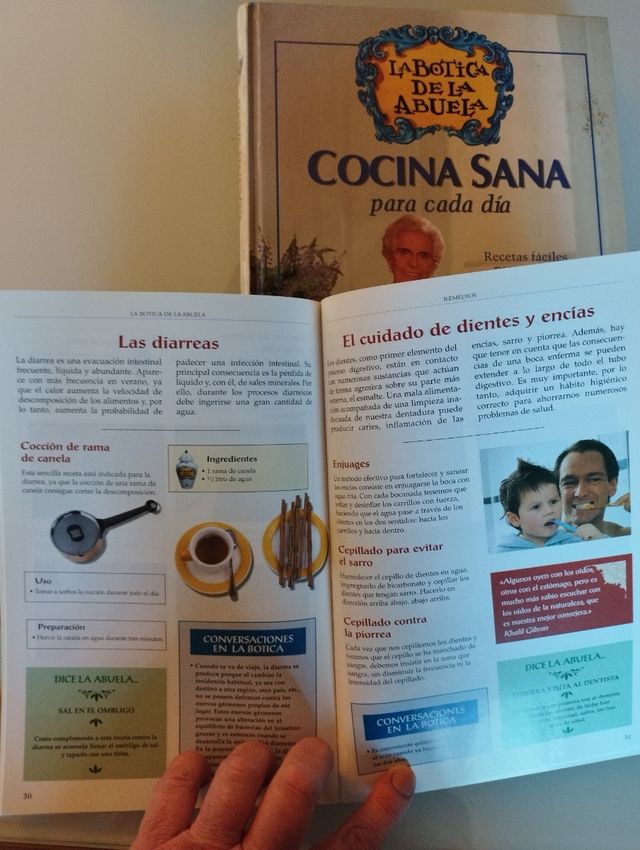 Cocina sana para cada día. La botica de  la Abuela
