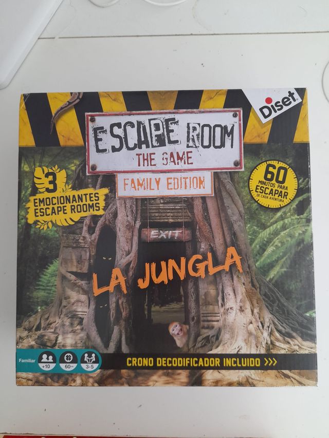 Nuevo. Juego ESCAPE ROOM LA JUNGLA (Familiar).