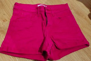 PANTALÓN SPRINGFIELD CORTO FUCSIA