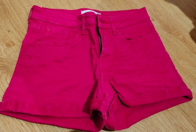 PANTALÓN SPRINGFIELD CORTO FUCSIA