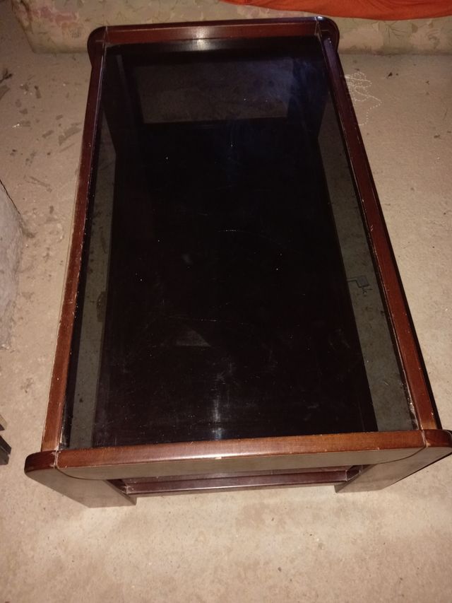 liquidación Mesa de centro de cristal