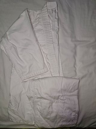 Kimono blanco. Talla 140cm.