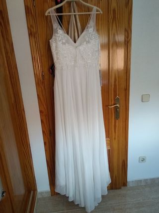Vestido novia lowcost 