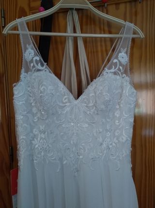 Vestido novia lowcost 