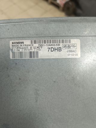 Despiece motor ford hxda