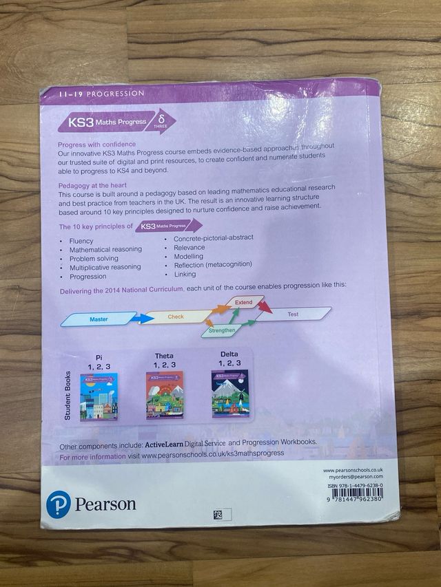 KS3 Maths progress delta book