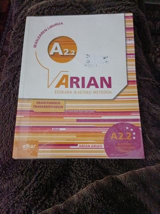 Libros Euskara 4° ESO (2 libros) Ed. Arian