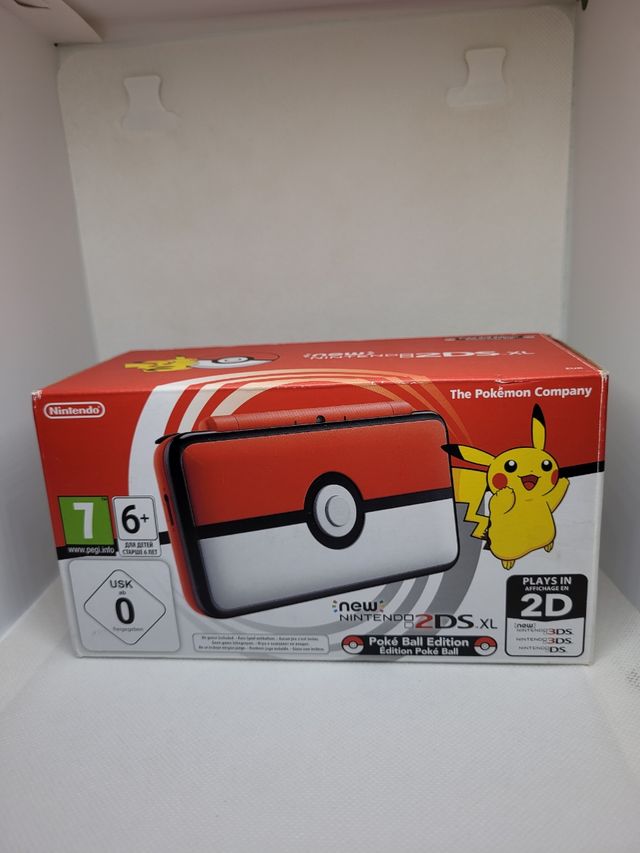 New 2ds xl pokeball + juegos