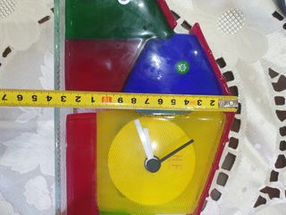 Orologio da tavolo vetro murano vintage 