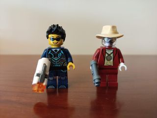 Lego La Huida de Invizable con el Oro (70167)
