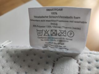 Almohadas viscoelástica individual