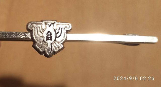 Pasador de corbata de acero