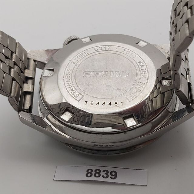 SEIKO WORLD TIME GMT 6217 7010 AUTOMATICO HOMBRE