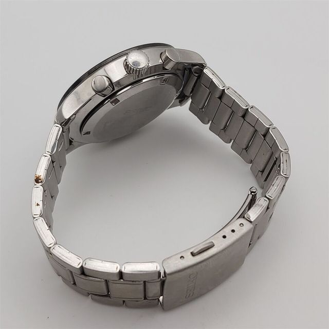 SEIKO GRANDE 6T63 00E0 MENS QUARTZ FECHA