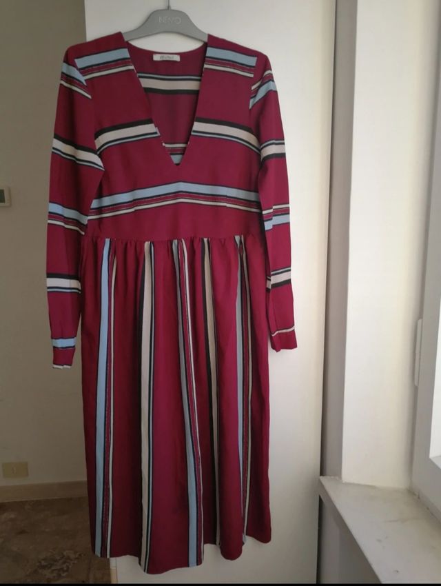 Vestito longuette maniche lunghe Motel