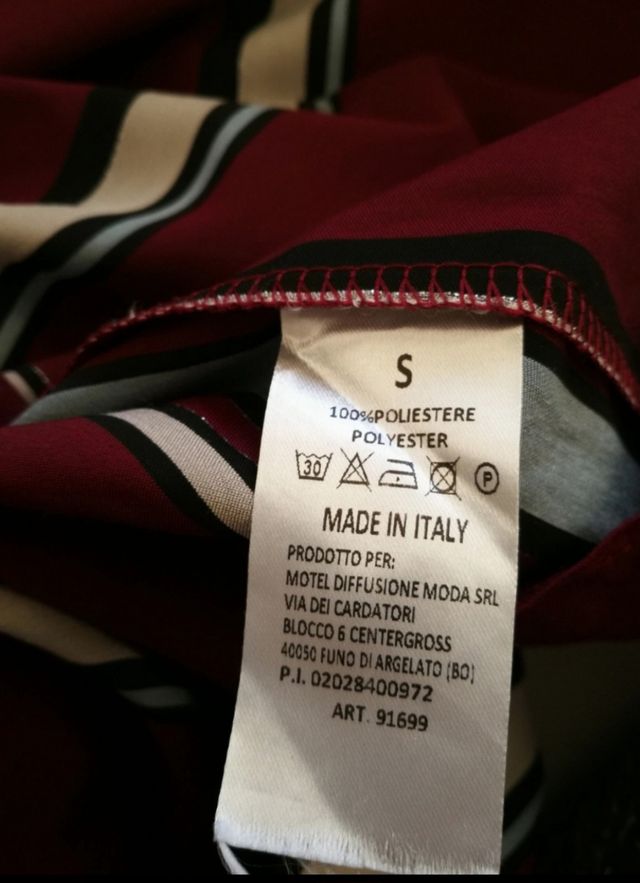 Vestito longuette maniche lunghe Motel