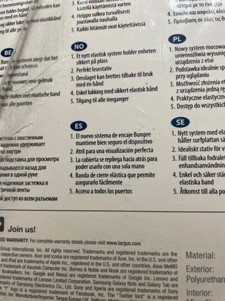 Funda Targus tablet 7-8 pulgadas.Oferta!