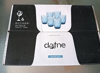 6 bicchieri da acqua 