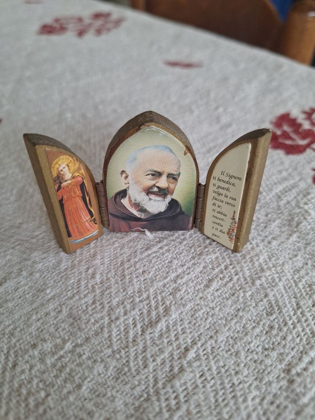 Quadretto con immagine sacra 