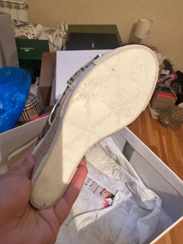 Cuña sandalia Calvin Klein