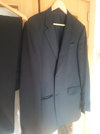 Traje negro para altura 190cm