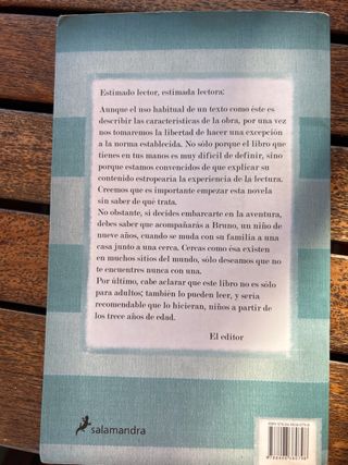 EL NIÑO CON EL PIJAMA DE RAYAS