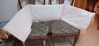 Conjunto colcha-edredon con chichonera