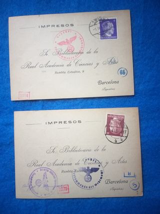 LOTE DE POSTALES SEGUNDA GUERRA MUNDIAL