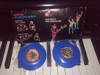 Goldrake Atlas Ufo Robot dischi da lancio robot 