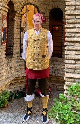 Traje baturro hombre. (Rebaja de enero)