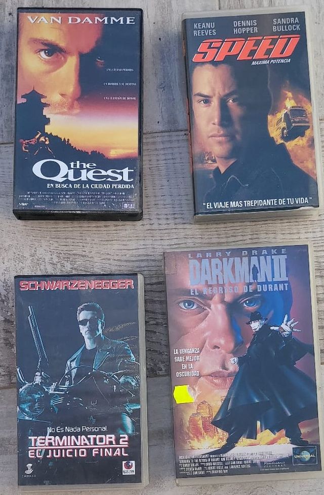 Pelis VHS pack 15